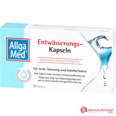 Dr. Theiss Allga Med Entwässerungs-Kapseln Zink / Cranberry / Brennnessel / Apfelessig Kapseln, 30 St..