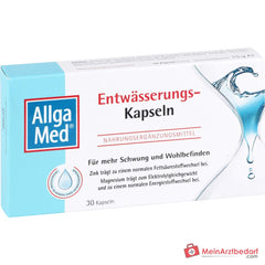 Dr. Theiss Allga Med Entwässerungs-Kapseln Zink / Cranberry / Brennnessel / Apfelessig Kapseln, 30 St..