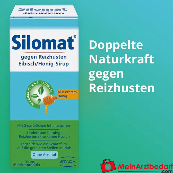 Silomat® para a tosse seca marshmallow/mel, 100ml