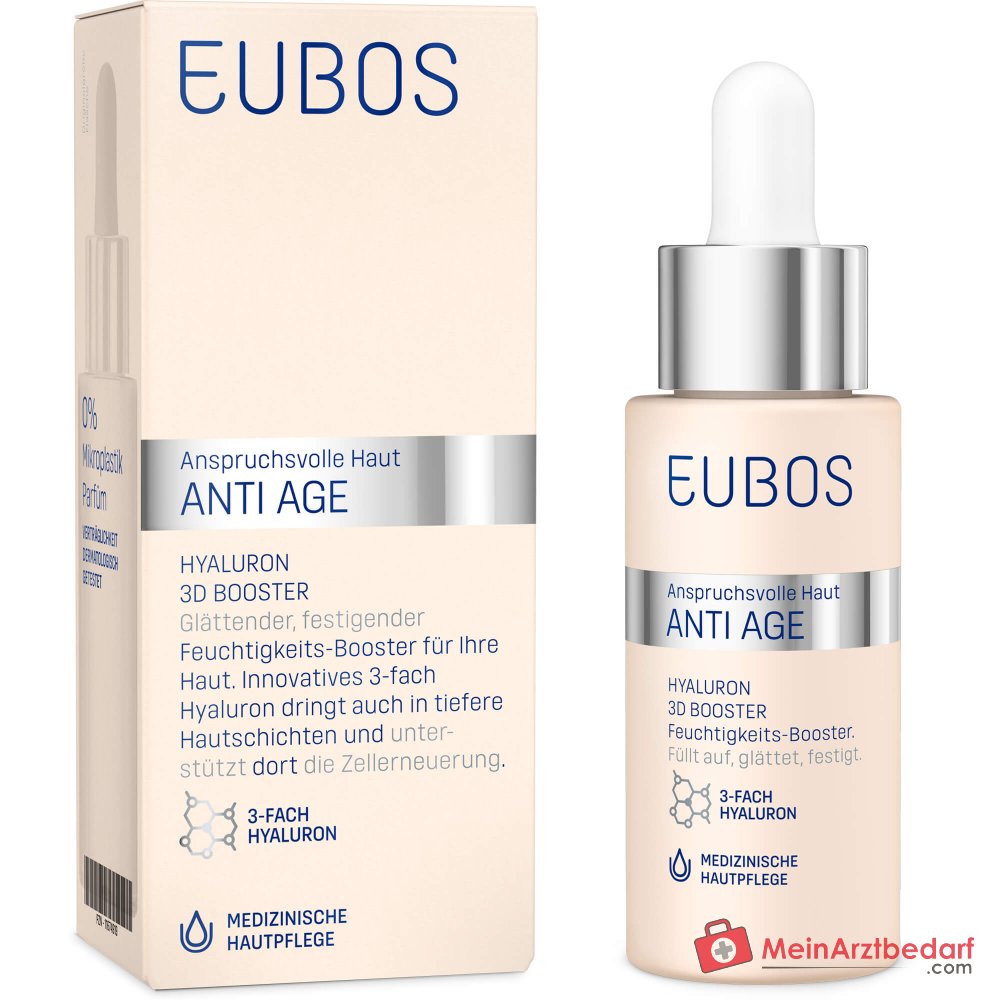 Eubos Anti-Age Hyaluron 3D Booster Gel, 30 ml