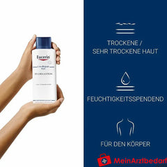 Eucerin® UreaRepair PLUS Lotion 5%|48h intensive Pflege für trockene bis sehr trockene Haut, 250ml.