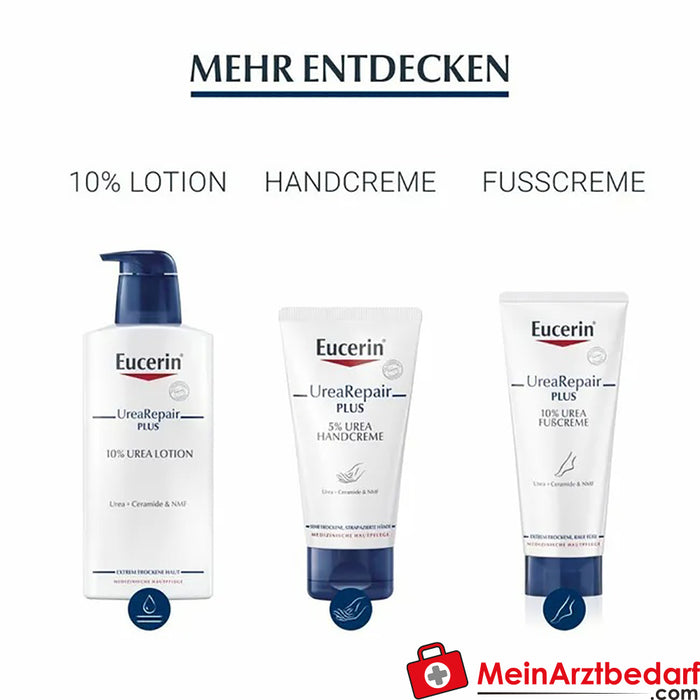 Eucerin® UreaRepair ORIGINAL Fluido de Lavagem 5% - para pele seca a extremamente seca, 400ml
