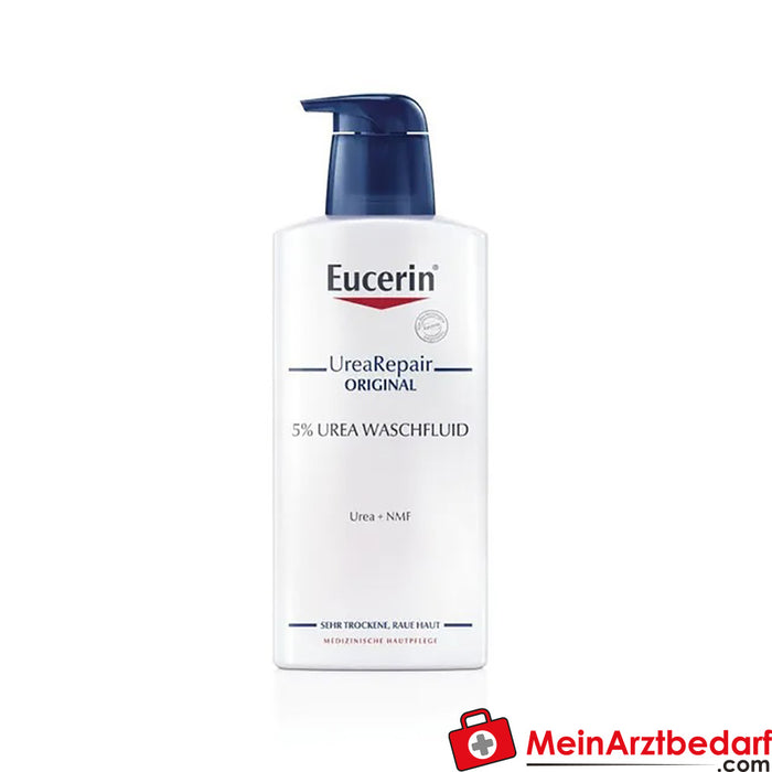 Eucerin® UreaRepair ORIGINAL Wash Fluid 5% - voor droge tot zeer droge huid, 400ml