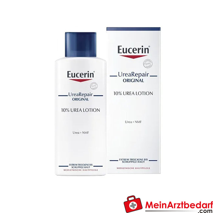 Eucerin® UreaRepair ORIGINAL Lotion 10% - 适用于极度干燥、瘙痒和脱皮皮肤，250 毫升