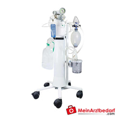 AEROtreat® Sicherheitsfahrgestell für 10 l Sauerstoffflaschen.