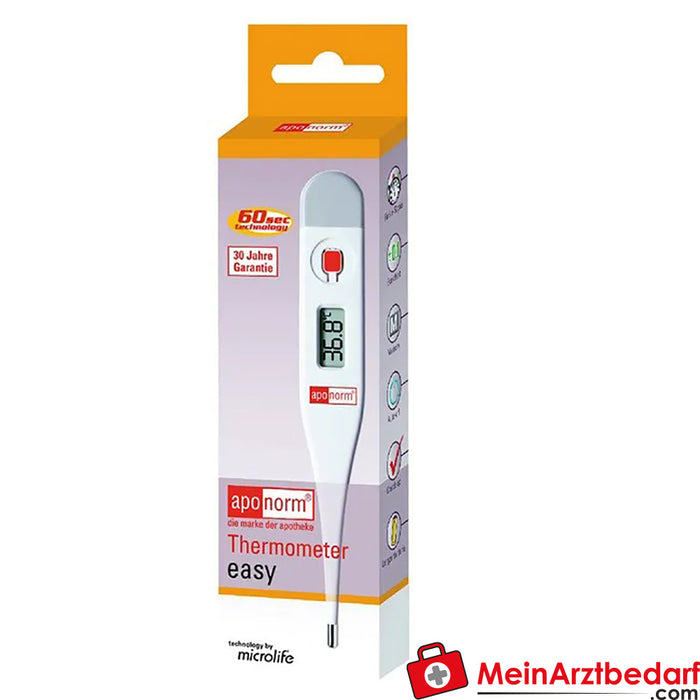 aponorm® Thermomètre easy, 1 pc