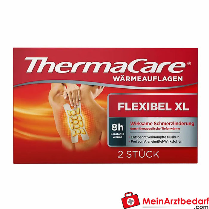 ThermaCare® warmtepads voor grotere pijngebieden, 2 stuks.