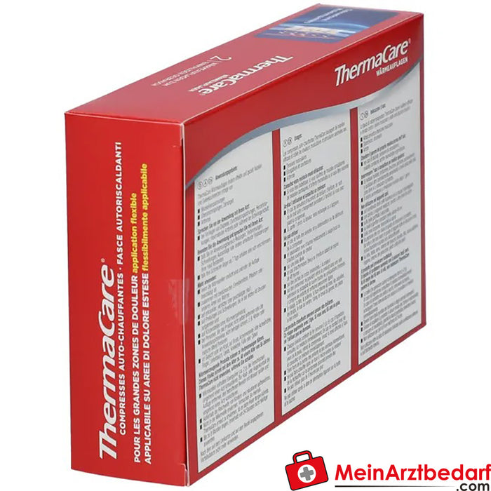 Almofadas térmicas ThermaCare®|para áreas de dor maiores, 2 unidades.