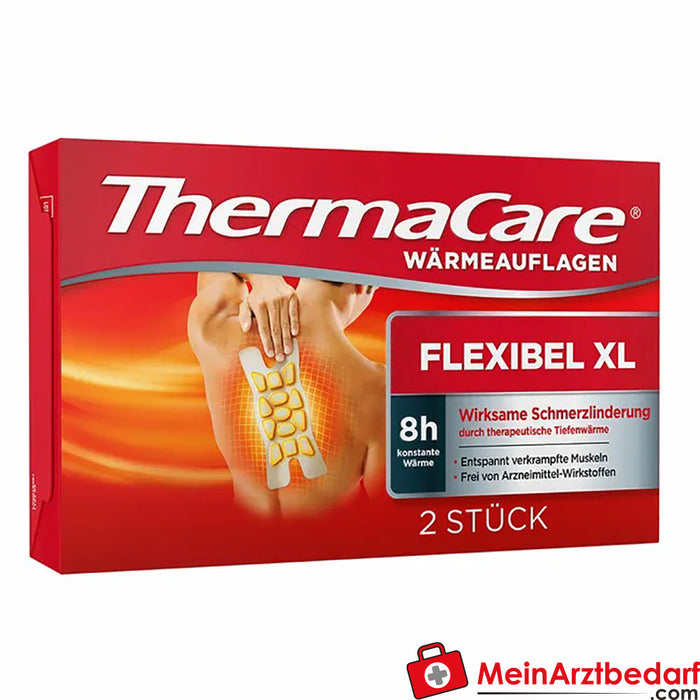 Cuscinetti termici ThermaCare® per aree dolorose più estese, 2 pezzi.