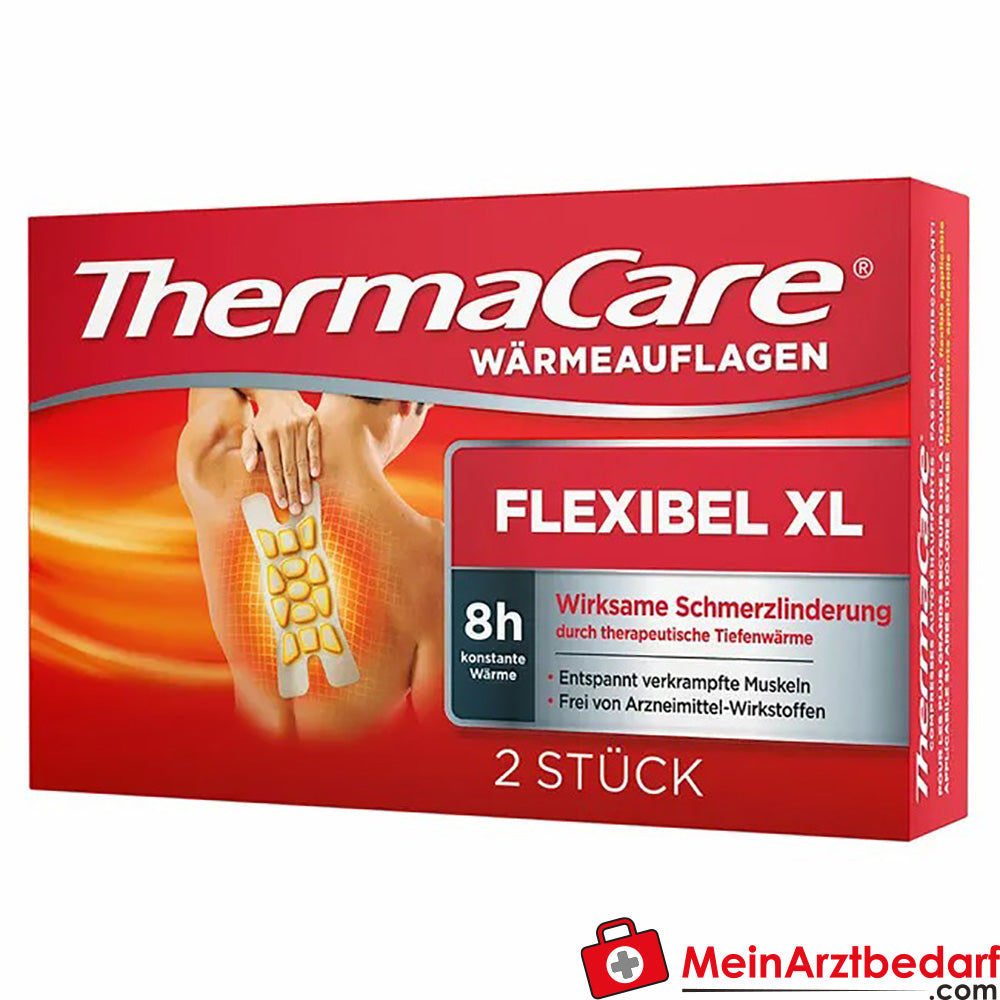 ThermaCare® Wärmeauflagen|für größere Schmerzbereiche, 2 St..