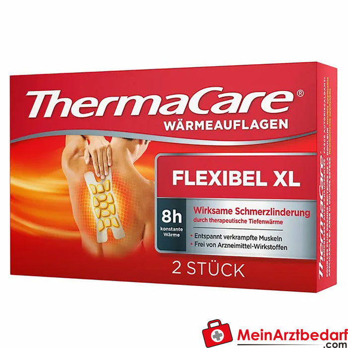 ThermaCare® warmtepads voor grotere pijngebieden, 2 stuks.