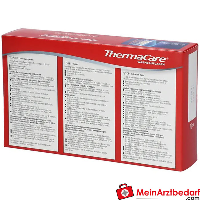 Cuscinetti riscaldanti ThermaCare® per aree dolorose più estese