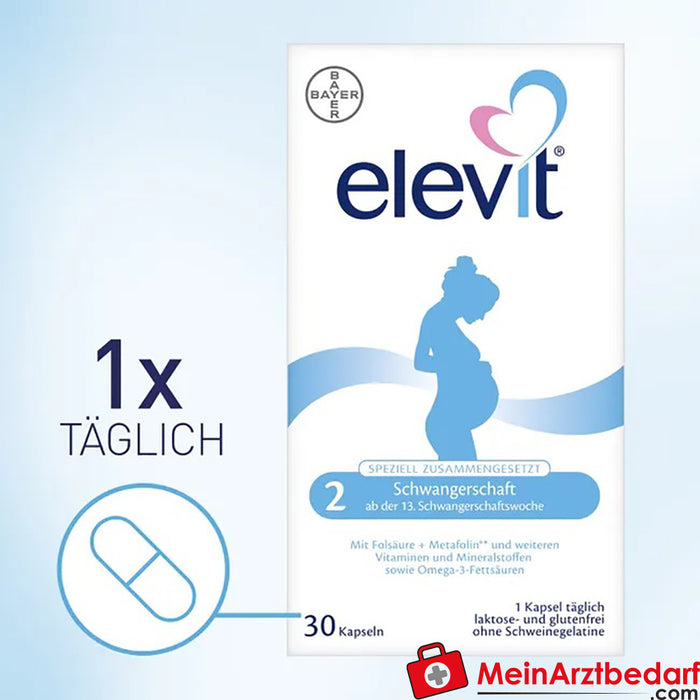 elevit® 2 Pregnancy，30 件。