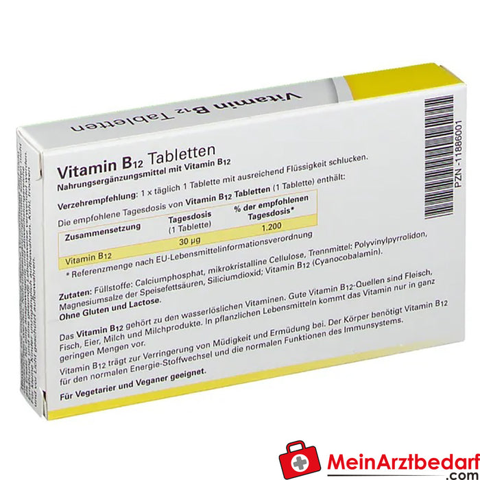 Twardy® Vitamina B12, 60 capsule