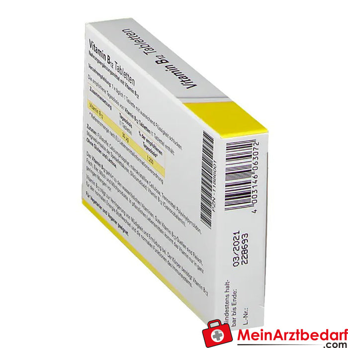 Twardy® Vitamin B12, 60 Kapsül