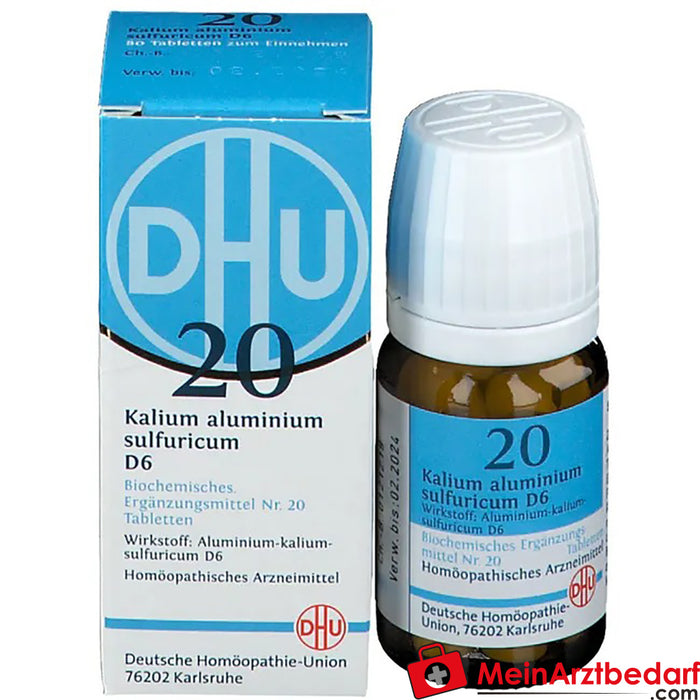 DHU Bioquímica 20 Potasio aluminio sulfúrico D6