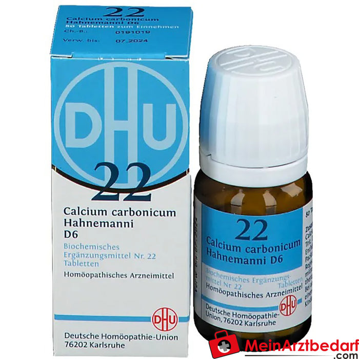 DHU Biochemistry 22 Calcium carbonicum D6