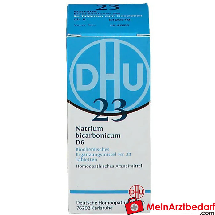 DHU Bioquímica 23 Natrium bicarbonicum D6