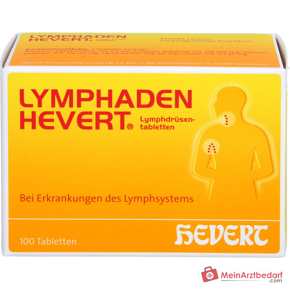 Hevert Lymphaden Hevert Lymphdrüsentabletten, 100 St.
