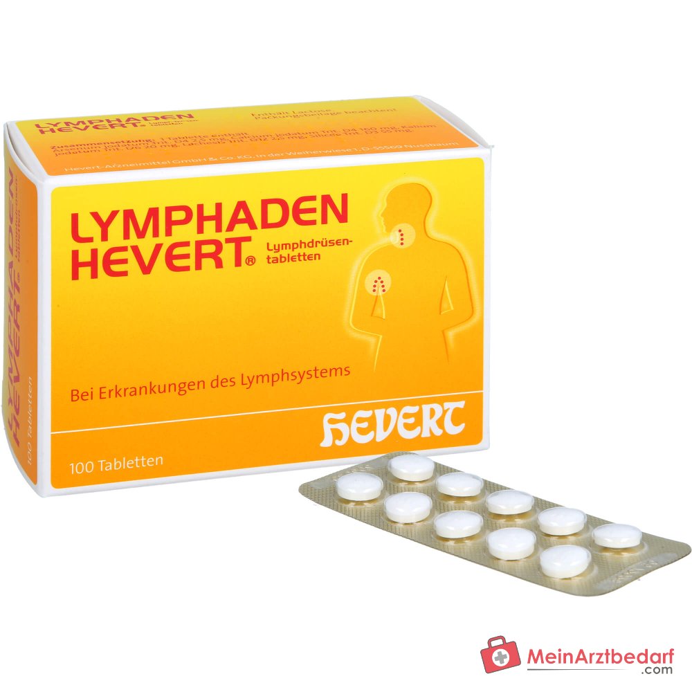 Hevert Lymphaden Hevert Lymphdrüsentabletten, 100 St.