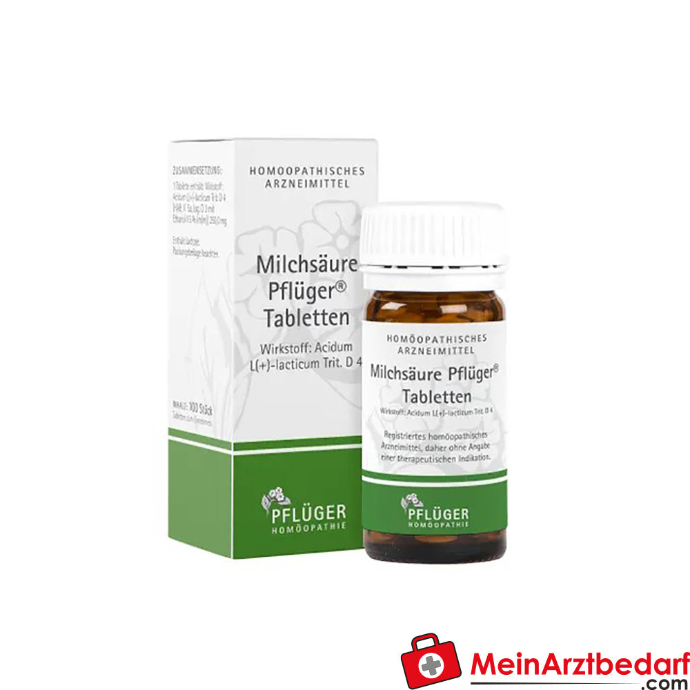 Milchsäure Pflüger® Tabletten.