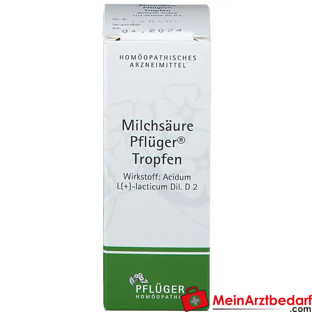 Milchsäure Pflüger® Tropfen.