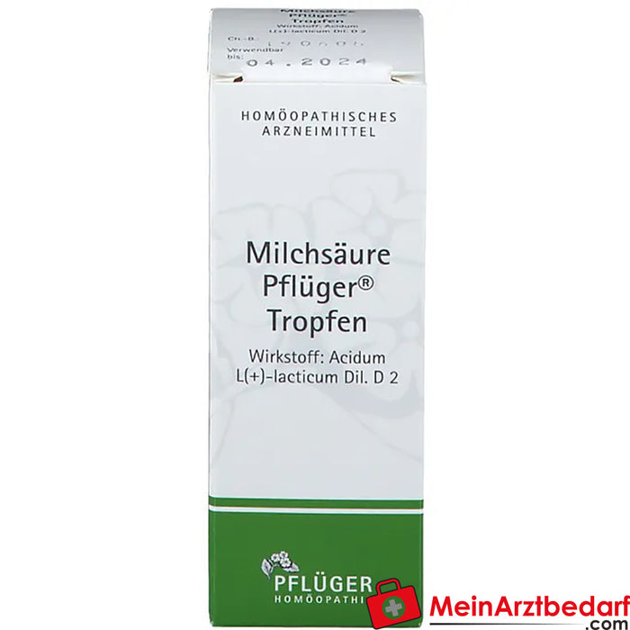 Gotas de ácido láctico Pflüger