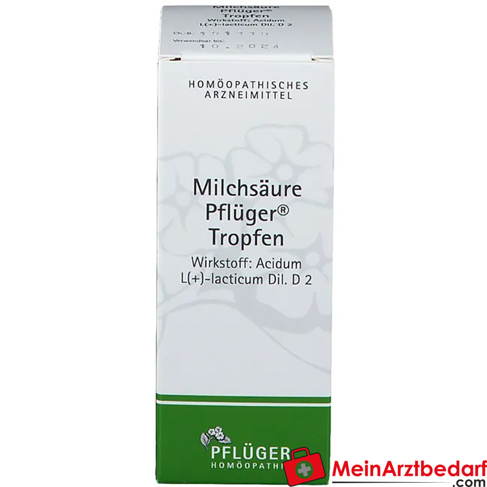 Milchsäure Pflüger® Tropfen.