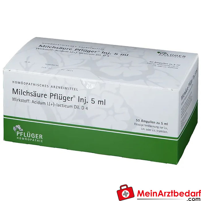Acide lactique Pflüger® Inj. 5 ml