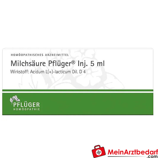 Milchsäure Pflüger® Inj. 5 ml.