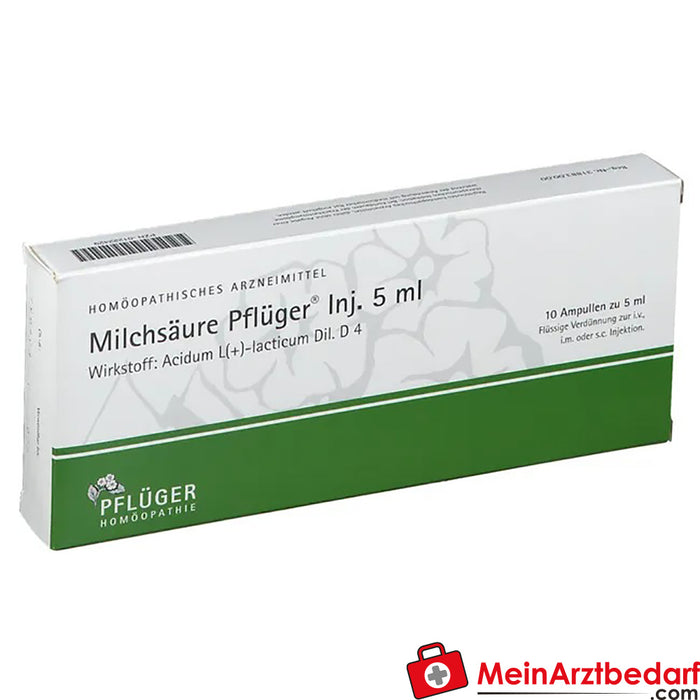 Acide lactique Pflüger® Inj. 5 ml