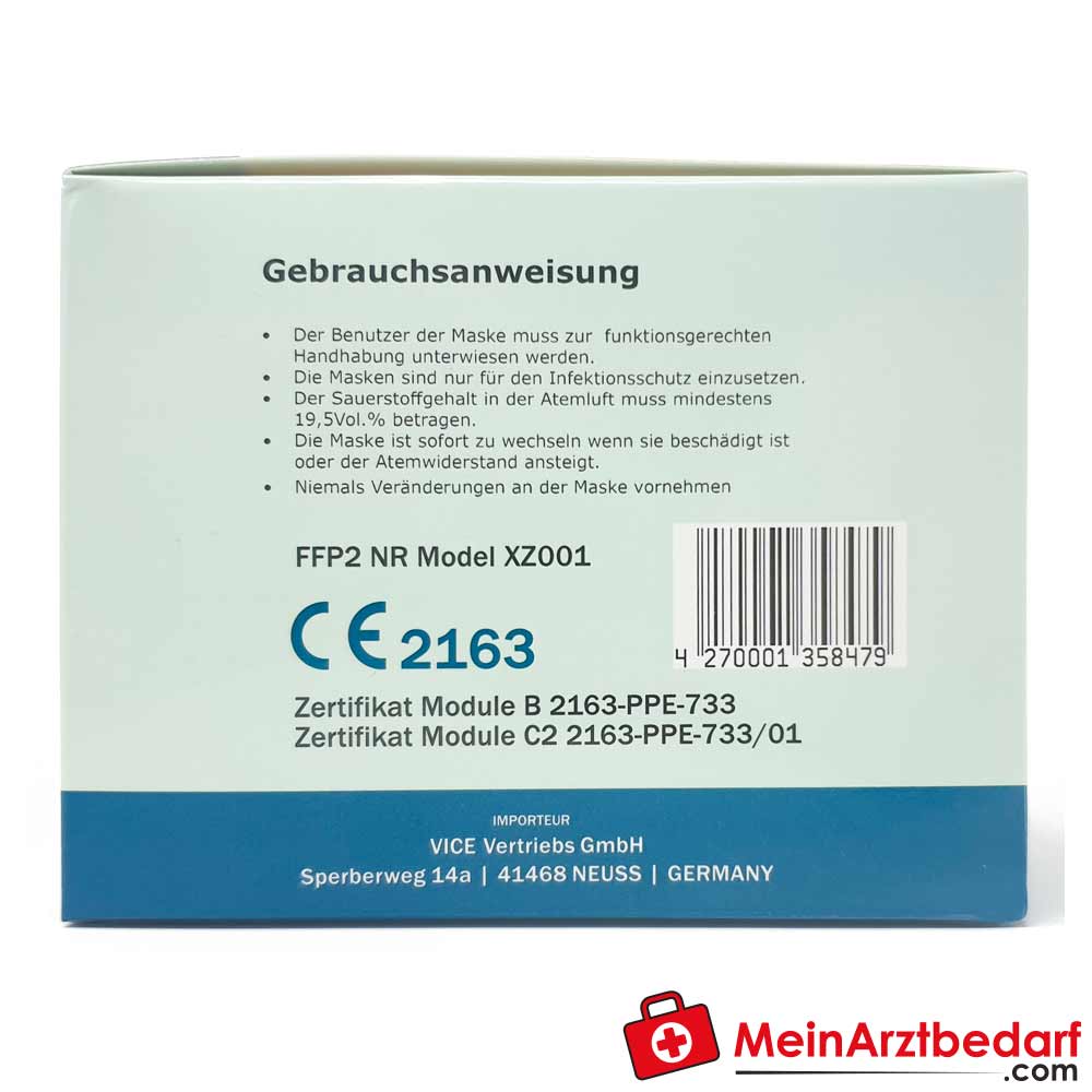 VMD FFP2-Maske, 20 Stück.