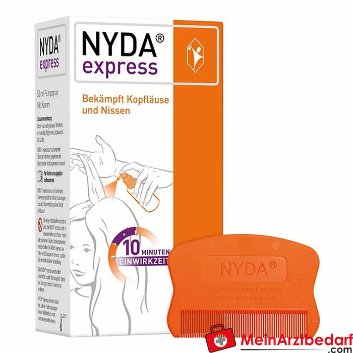 NYDA express contra piojos y liendres, 50ml