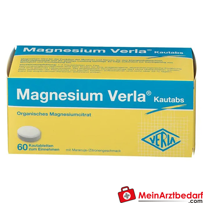 Magnésio Verla®, 60 Cápsulas