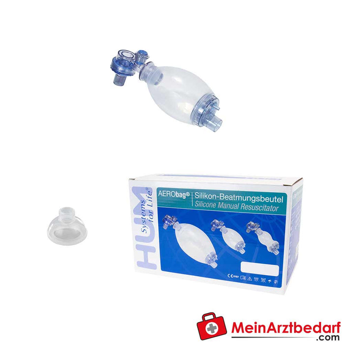 Set di sacche per la rianimazione in silicone AERObag