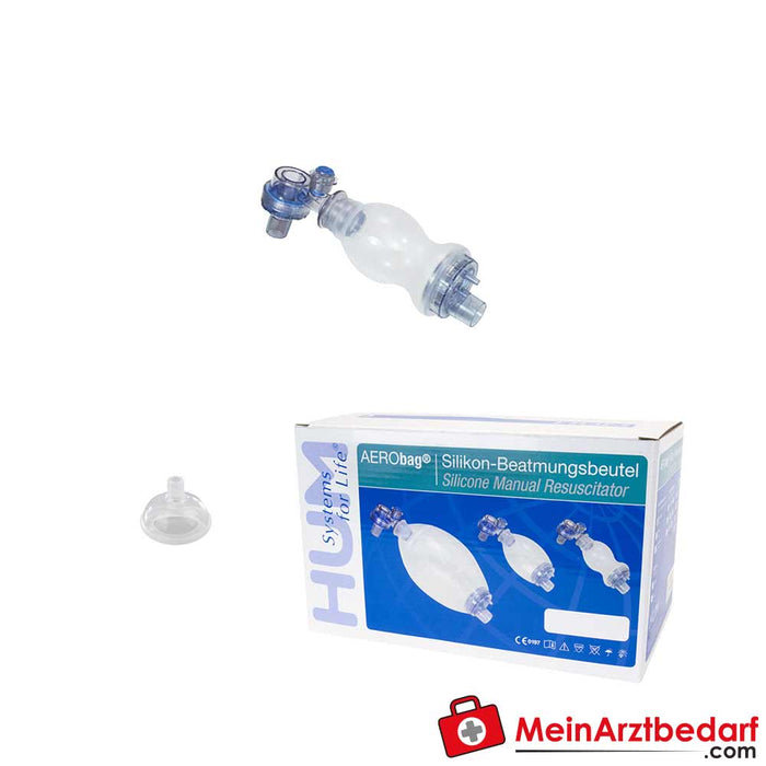 Set di sacche per la rianimazione in silicone AERObag