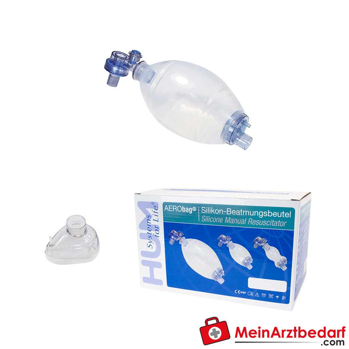 Set di sacche per la rianimazione in silicone AERObag