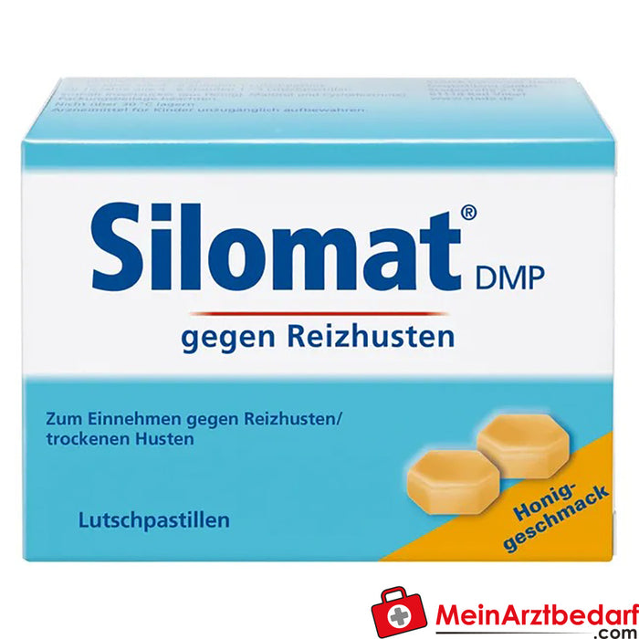 Ballı kuru öksürük pastilleri için Silomat DMP
