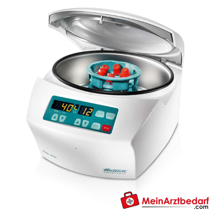 Hettich EBA 270 table centrifuge with swing-out rotor and sleeves 6 x 15 ml