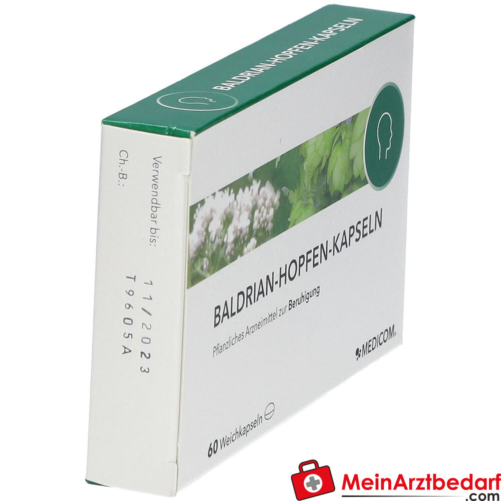 Baldrian-Hopfen-Kapseln.