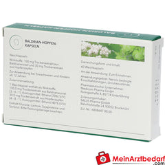 Baldrian-Hopfen-Kapseln.