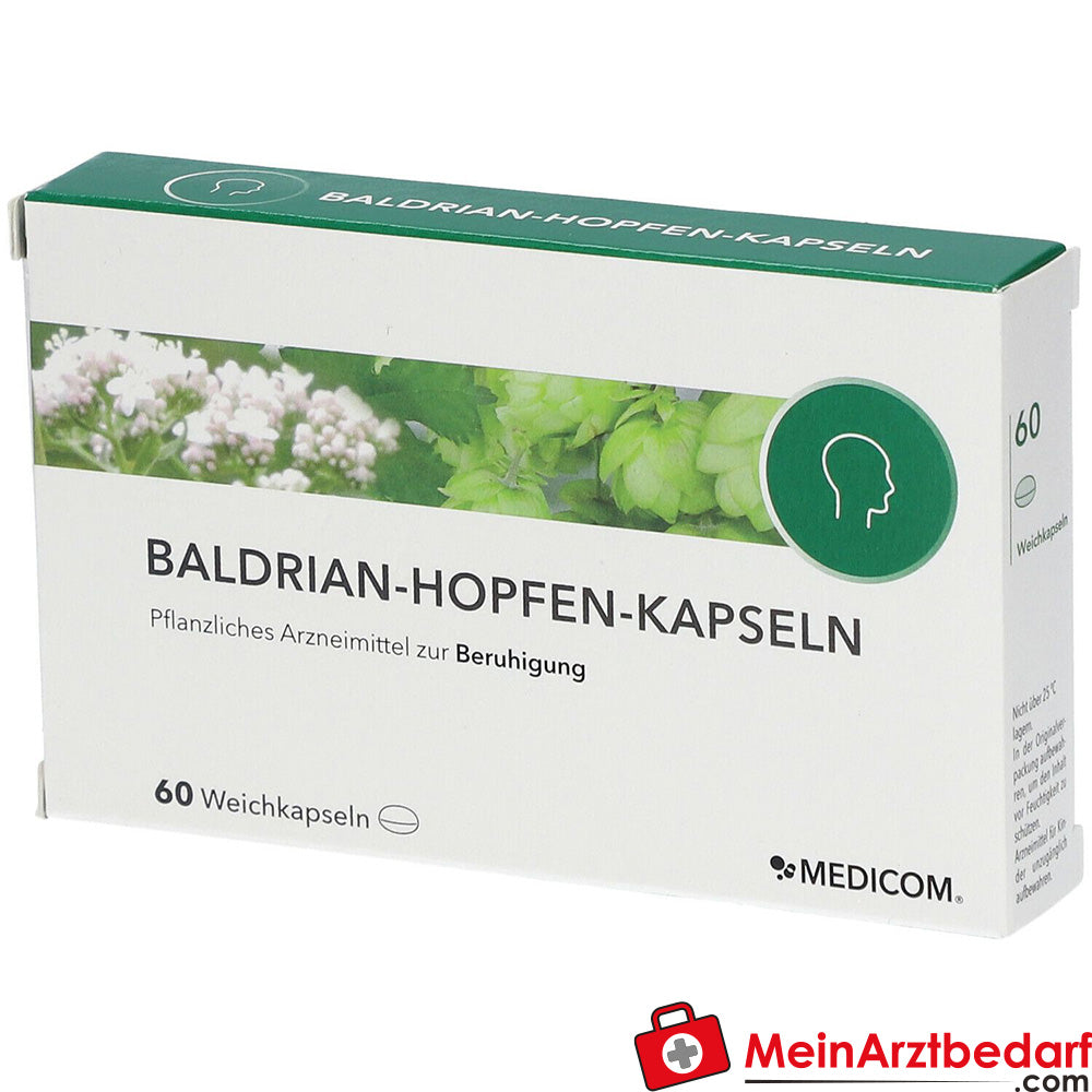 Baldrian-Hopfen-Kapseln.