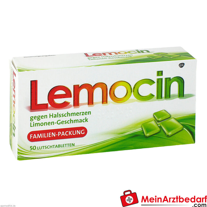 Boğaz ağrısı için Lemocin