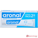 aronal Zahnfleischschutz Zahnpasta mit Zink, 2x75 ml.