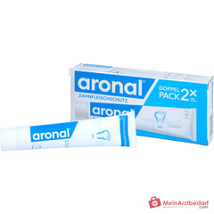 aronal Zahnfleischschutz Zahnpasta mit Zink, 2x75 ml.