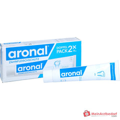 aronal Zahnfleischschutz Zahnpasta mit Zink, 2x75 ml.