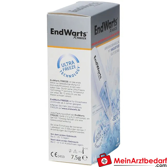 EndWarts FREEZE: Vereisungsmittel zur Entfernung von Warzen / 7,5g