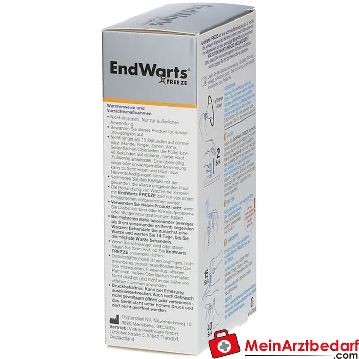 EndWarts FREEZE: Icing agent for the removal of warts, 7.5g