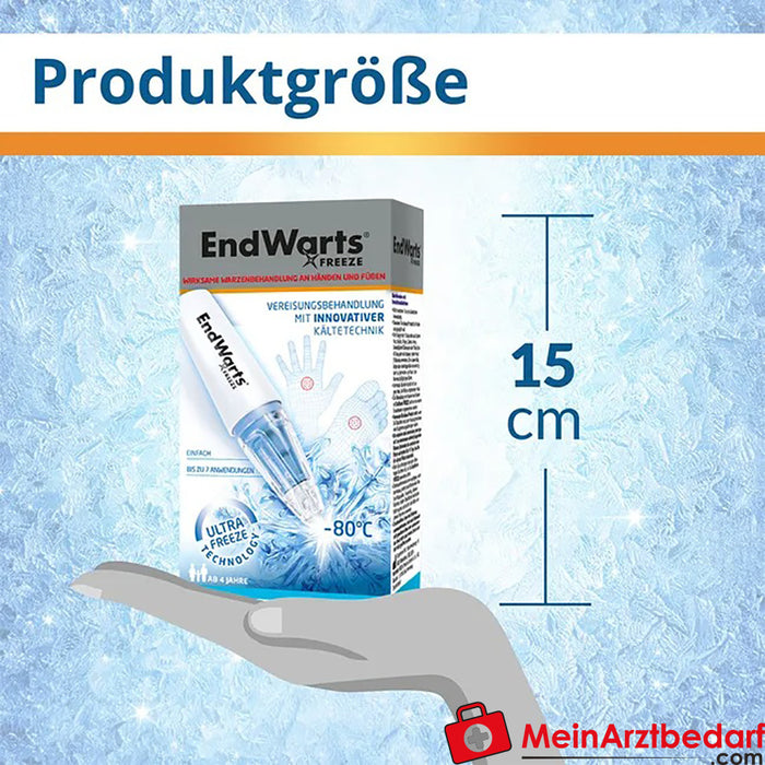 EndWarts FREEZE: Icing agent for the removal of warts, 7.5g