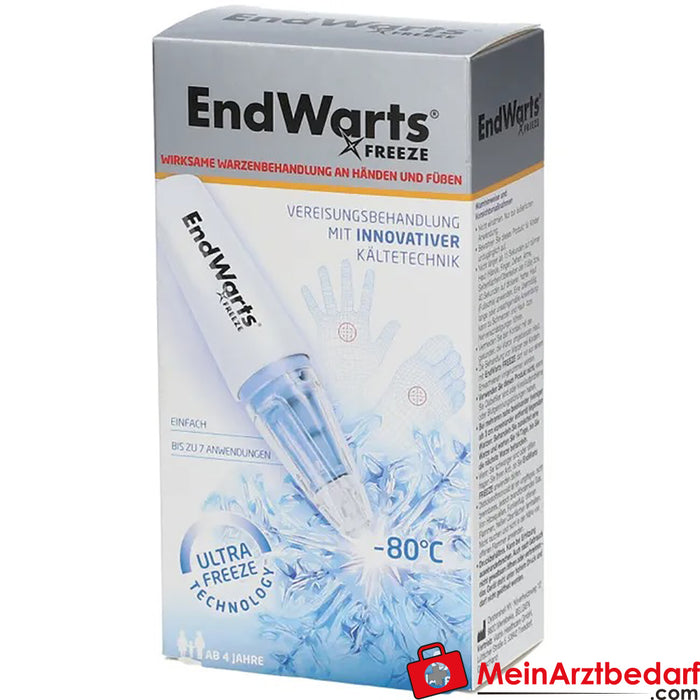 EndWarts FREEZE: Vereisungsmittel zur Entfernung von Warzen, 7,5g